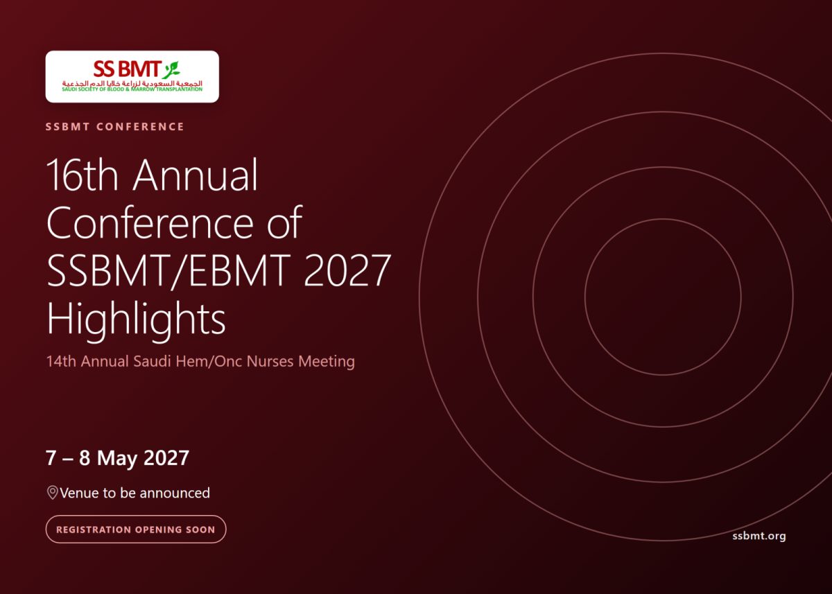 Poster: 16th Annual Conference of SSBMT/EBMT 2027 Highlights